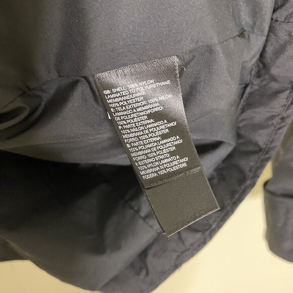 THE NORTH FACE CITY RAIN TRENCH Coat JACKET Belted WOMENs XS Black Nylon No Hood - Picture 8 of 15